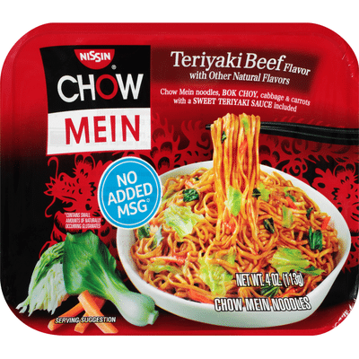 Nissin Teriyaki Beef Flavor Noodles