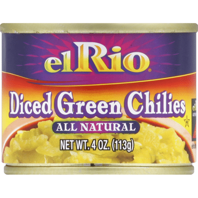 El Rio Chilies, Diced Green