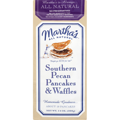 Marthas Pancakes & Waffles, Southern Pecan