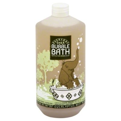 Alaffia Kids Bubble Bath, Eucalyptus Mint