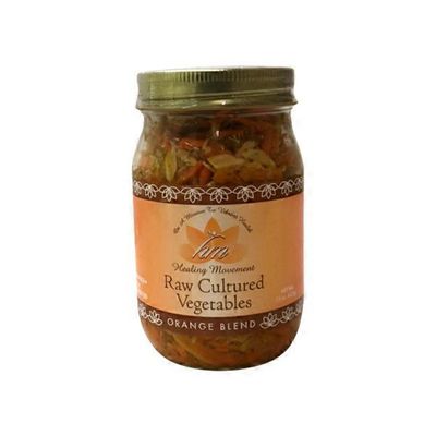 Healing Movement Raw Cultured Vegetables, Orange Blend