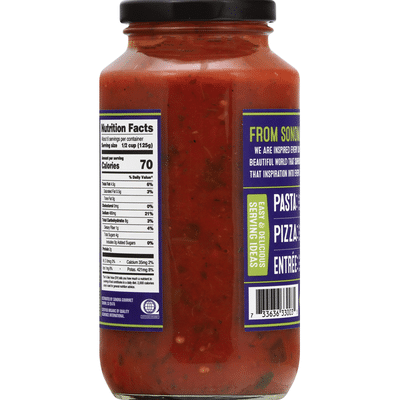 Sonoma Gourmet Sauce, Organic, Roasted Veggie