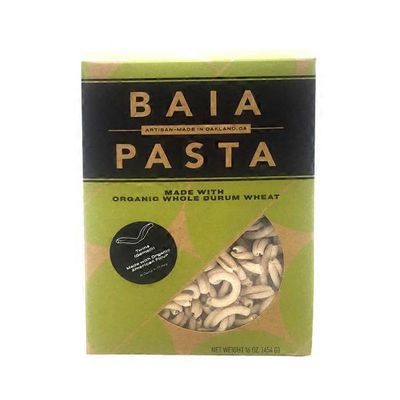 Baia Pasta Organic Whole Durum Wheat Gemelli