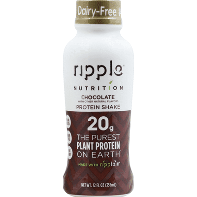 ripple Protein Shake, Chocolate (12 oz) - Instacart