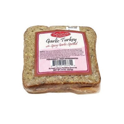 Sevan's Kitchen Garlic Turkey With Spicy Garlic Spread