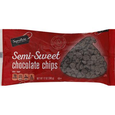 Signature Kitchens Chocolate Chips, Semi-Sweet