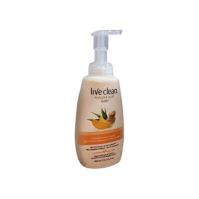 Live Clean Mango Aloe Foaming Body Wash