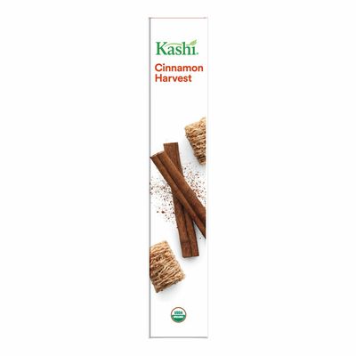 Kellogg's Kashi Breakfast Cereal, Vegan Protein, Organic Fiber Cereal, Cinnamon Harvest
