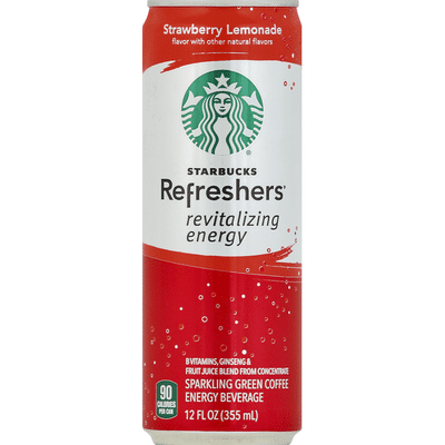 How much is a grande strawberry acai refresher with lemonade Starbucks Strawberry Lemonade Soda 12 Fl Oz Instacart