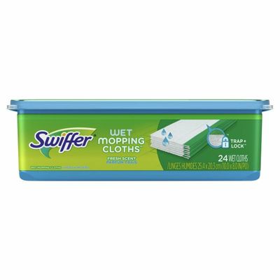 Swiffer Wet Mopping Cloths, Fresh Scent