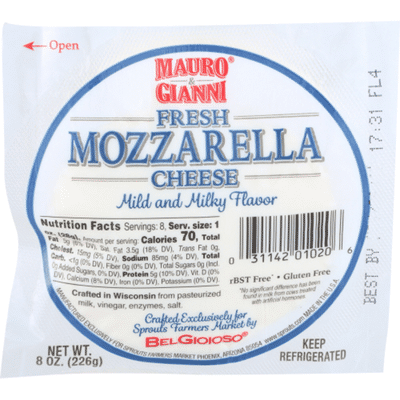 Mauro & Gianni Mozzarella Cheese Ball
