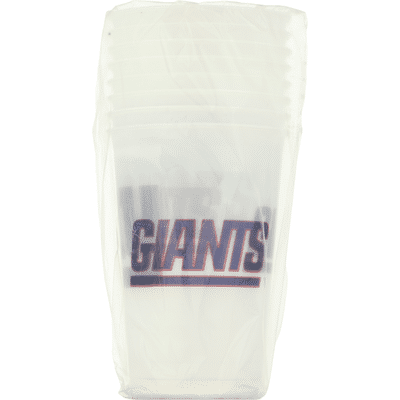 NFL Plastic Cups, New York Giants, 20 Fluid Ounce