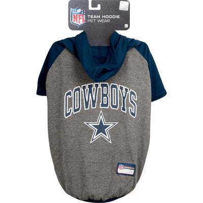 Pets First Pet Wear, Team Hoodie, Dallas Cowboys, Large