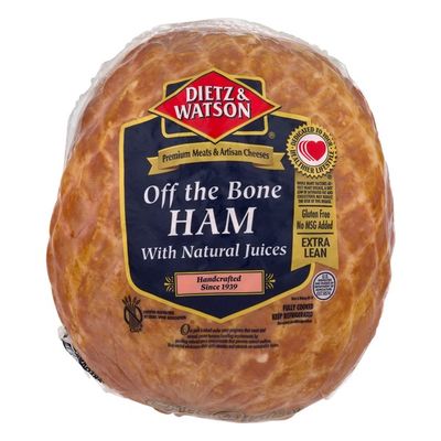 Dietz Watson Off The Bone Ham 1 Ct Instacart