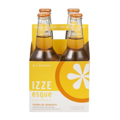 Izze Esque Sparkling Mandarin - 4 CT