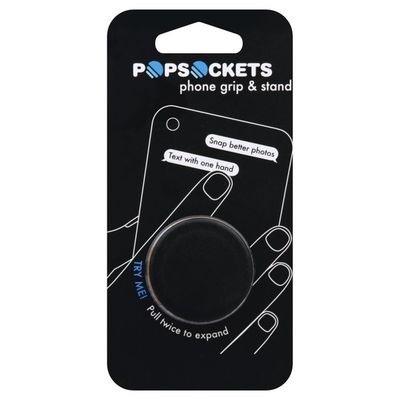 Pop Sockets Phone Grip & Stand, Black