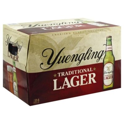 Yuengling Beer, Traditional Lager, 24 Pack