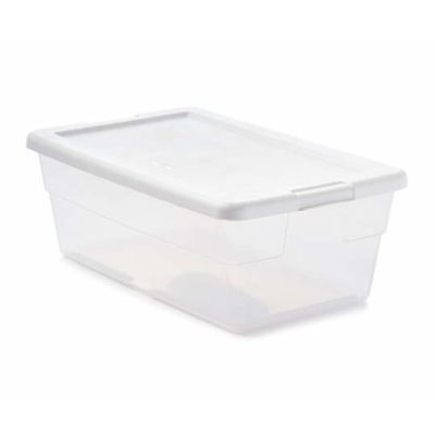 Sterilite Storage Box 6 Qt. Clear