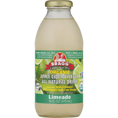 Bragg Organic Apple Cider Vinegar Limeade