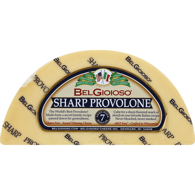 BelGioioso Provolone Cheese Sharp Wedge