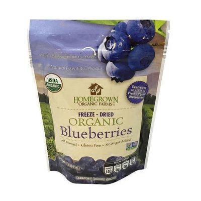 Homegrown Organic Farms Freeze-dried Organic Blueberries