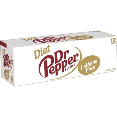 Caffeine Free Diet Dr Pepper Soda