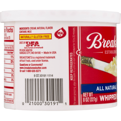 Breakstone's Unsalted Whipped Butter