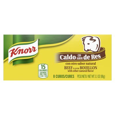 Knorr Bouillon Cubes Beef Flavor Bouillon/Caldo De Res