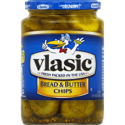 Vlasic Pickles Bread Butter Chips 24 Fl Oz Instacart