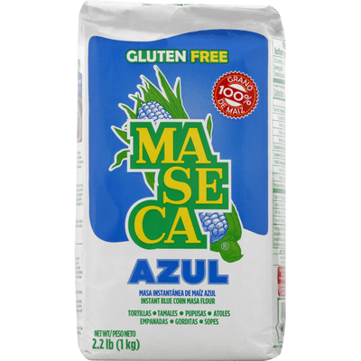 Maseca Masa Flour, Gluten Free, Blue Corn, Instant