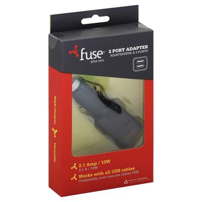 Fuse Adapter, 2 Port
