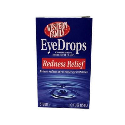 Western Family Eye Drops Redness Relief