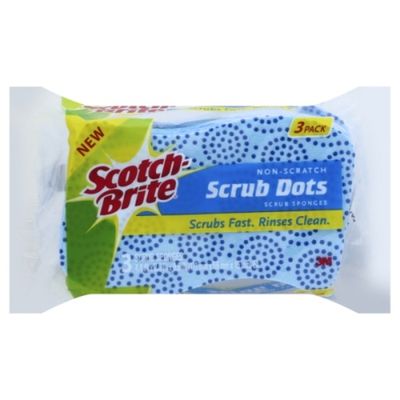 Scotch-Brite Scotch-Brite® Scrub Dots Non-Scratch Scrub Sponges