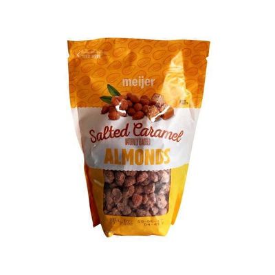 Meijer Salted Caramel Naturally Flavored Almonds