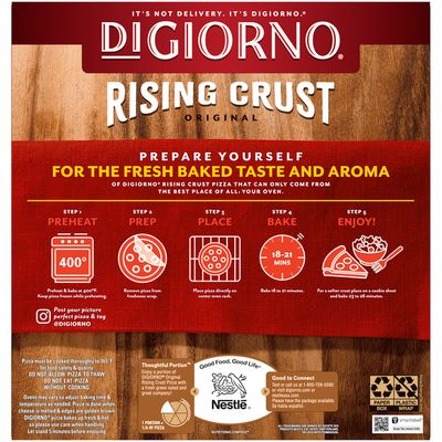 DiGiorno Pepperoni Frozen Pizza with Rising Crust