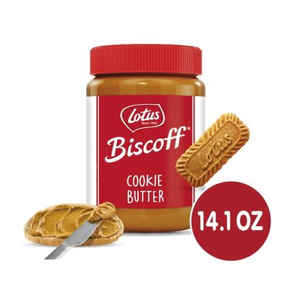 Lotus Biscoff Cookie Butter Spread, Creamy (14 Oz) - Instacart