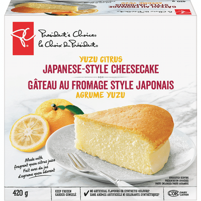 President S Choice Yuzu Citrus Japanese Style Cheesecake 4 G Instacart