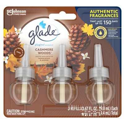 Glade Scented Oil Air Freshener Cashmere Woods