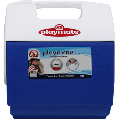 Igloo Cooler, Blue, 7 Quart