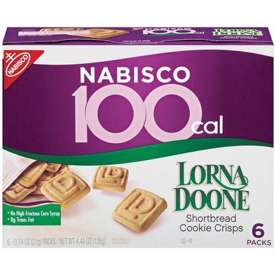 Nabisco 100 Calorie Packs Lorna Doone Shortbread Cookie Crisps 6 Ct Instacart