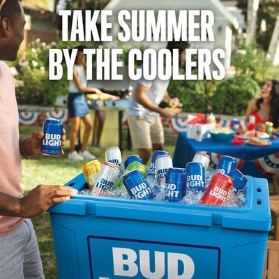 Bud Light Beer Cans