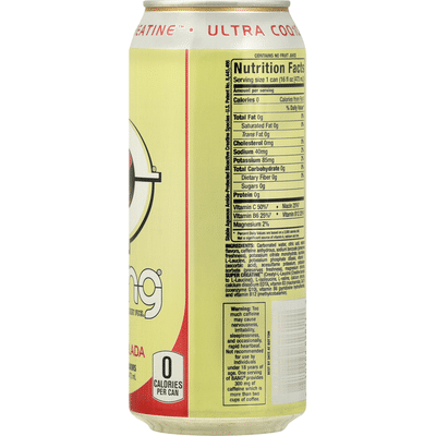 Bang Brain and Body Fuel, Potent, Pina Colada