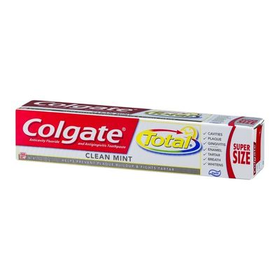 Colgate Total Anticavity Fluoride and Antigingivitis Toothpaste Clean Mint