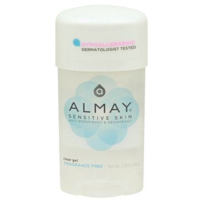 Almay Anti-Perspirant & Deodorant, Sensitive Skin, Clear Gel