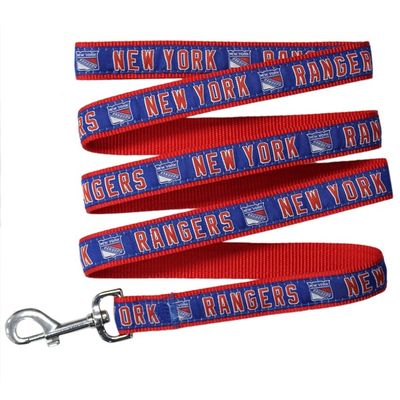Pets First Large NHL New York Rangers Leash for Dogs & Cats