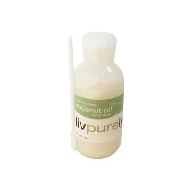 Livpurely Face And Body Moisturizer, Coconut Oil
