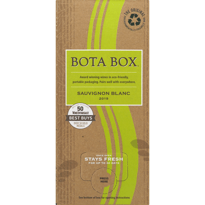 Bota Box Sauvignon Blanc, 2019