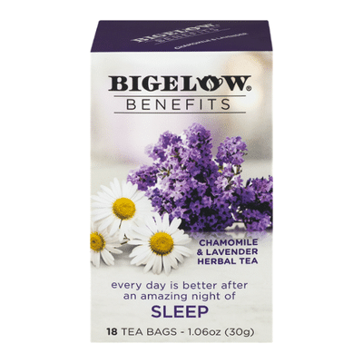 Bigelow Benefits Chamomile & Lavender Herbal Tea Bags
