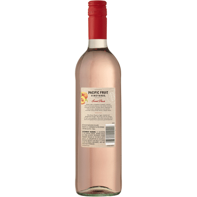 Pacific Fruit Vineyards White Wine, Sweet Peach