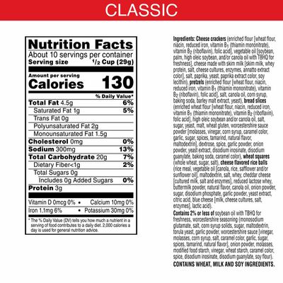 Cheez-It Snack Mix, Lunch Snacks, Office and Kids Snacks, Classic